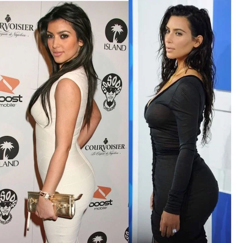 Kim Kardashian shows us 6 Things NOT to wear if you have big boobs
